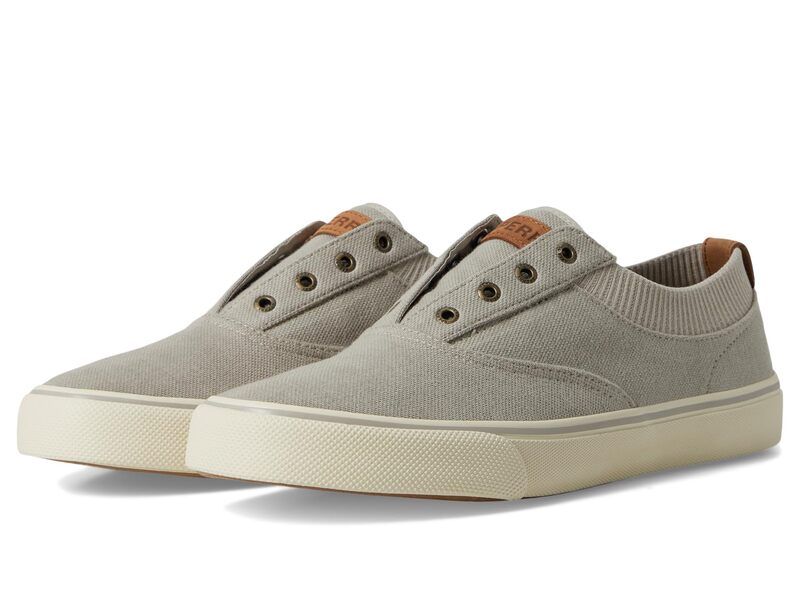 スペリー メンズ シューズ スニーカー ニット Sperry Striper II Cvo Knit Grey グレー