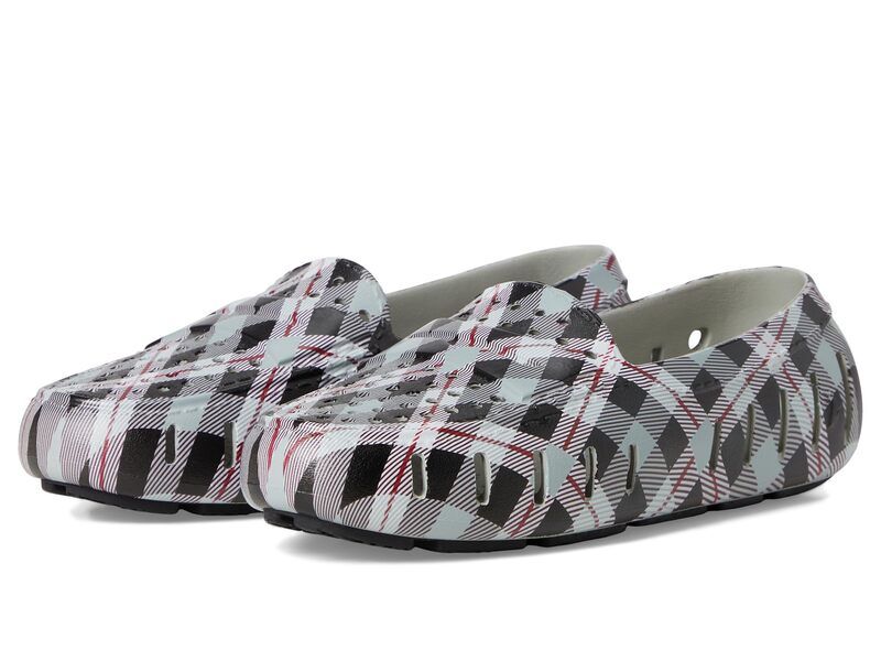 フローファ レディース シューズ スリッポン・ローファー プリント Floafers Posh Driver Print Grey Multi PlaidBlack ブラック