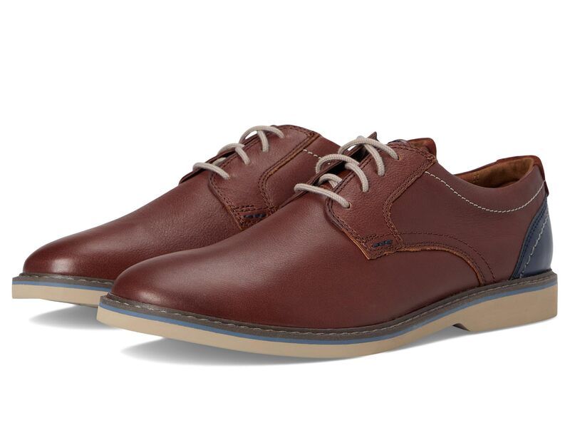 クラークス メンズ シューズ オックスフォード Clarks Radcliff Low Tan Leather タン