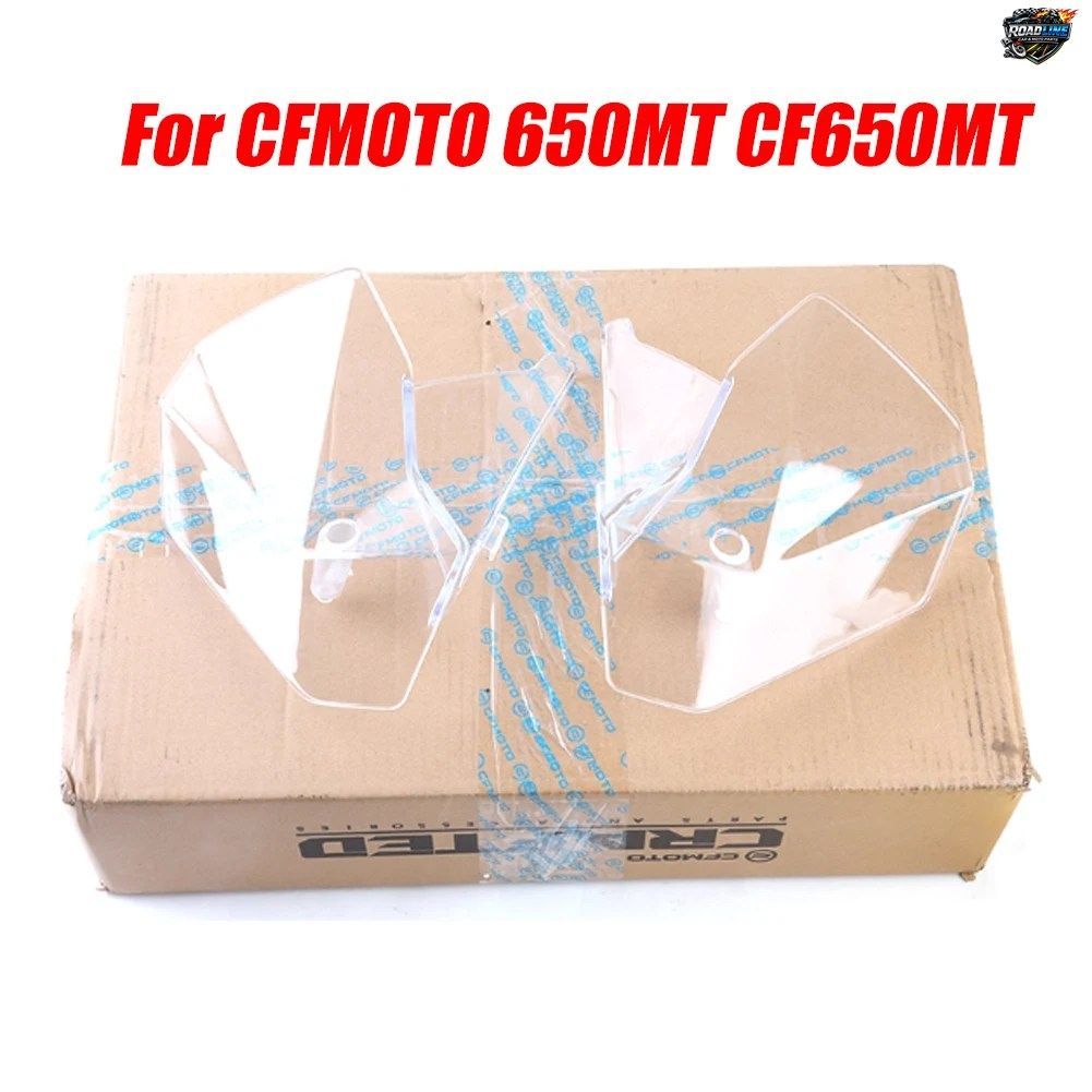 オートバイ用フロント左右ウインドシールドウインドスクリーンサイドパネル（CFMOTO 650MT CF650MT CF650-3C サイドフランジ用）