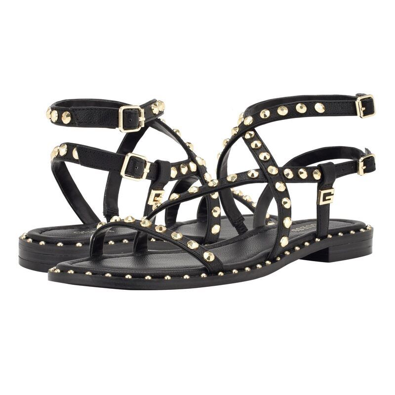 ゲス レディース シューズ サンダル GUESS Yamara Black ブラック