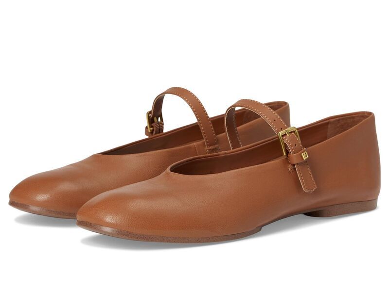 フランコサルト レディース シューズ サンダル Franco Sartodilia Mary Jane Shoes Cognac Leather