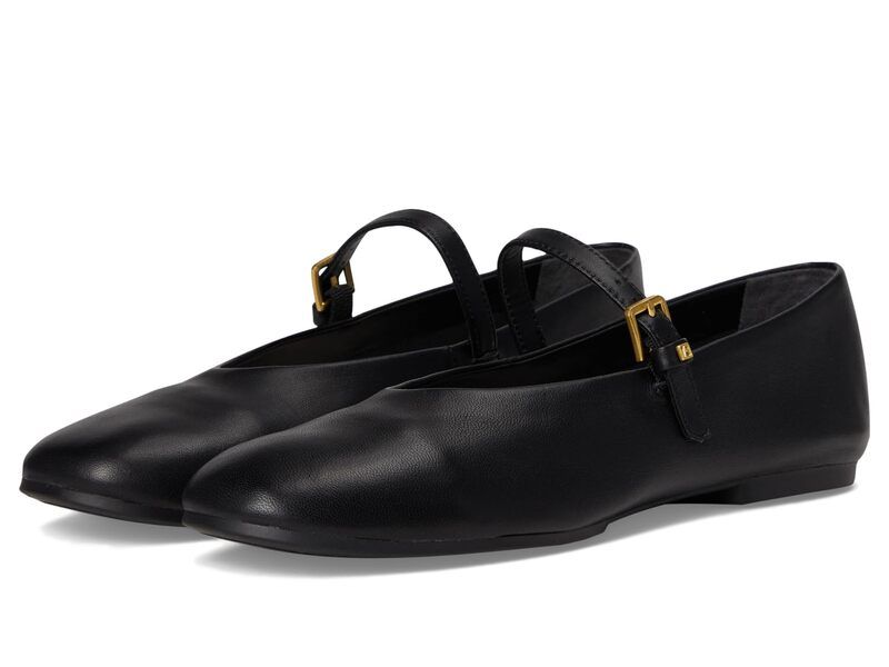 フランコサルト レディース シューズ サンダル Franco Sartodilia Mary Jane Shoes Black Leather ブラック