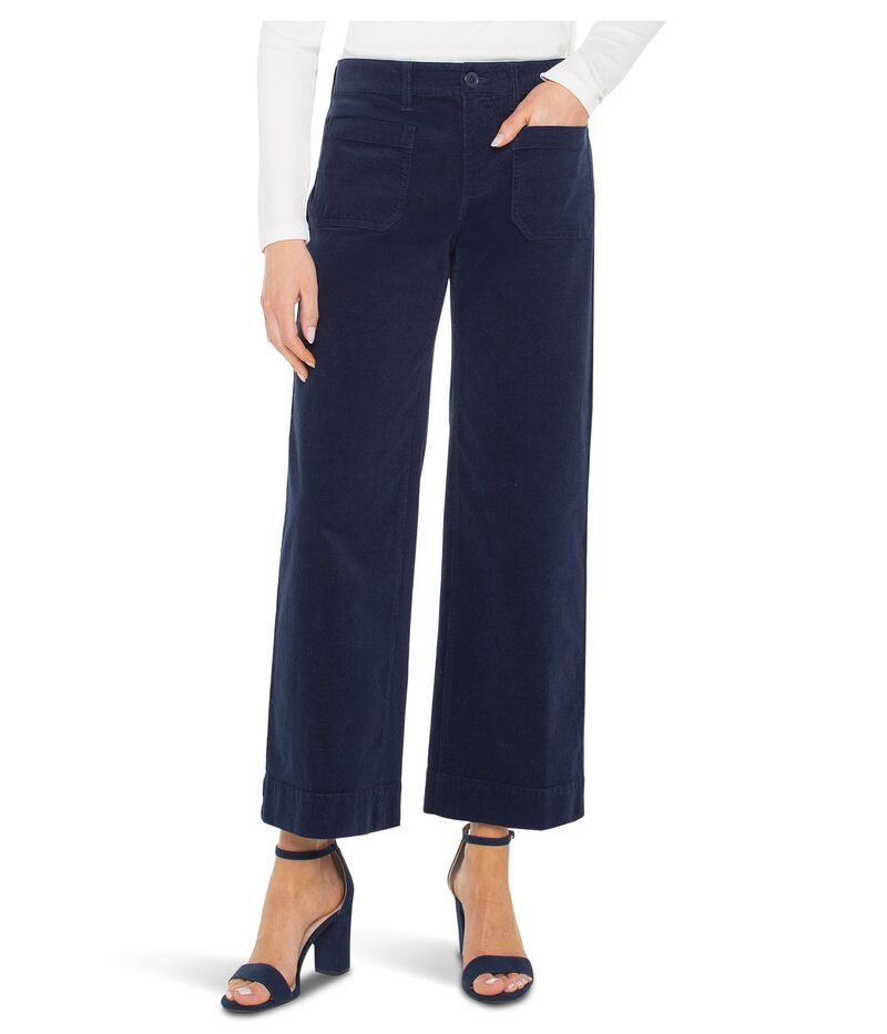 リヴァプール ロサンゼルス レディース ボトムス カジュアルパンツ ワイドレッグ コーデュロイ Liverpoolos Angeles Midrise Corduroy Crop Wide Leg W