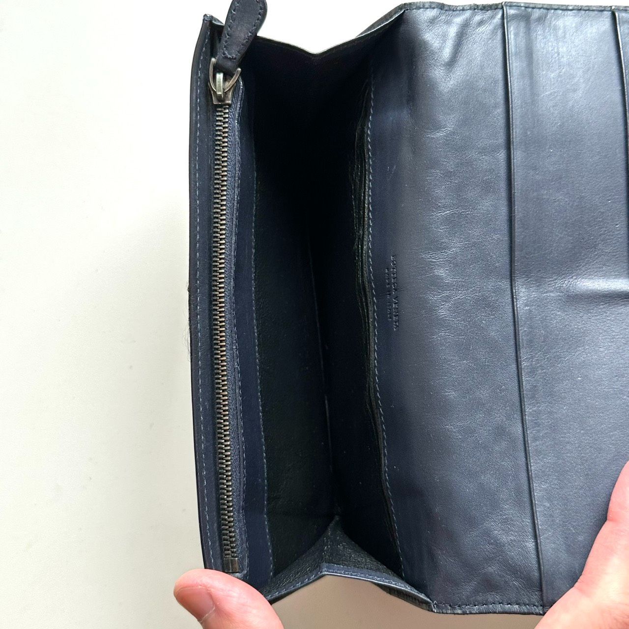 ボッテガヴェネタ BOTTEGA VENETA 長財布 イントレチャート パンチング