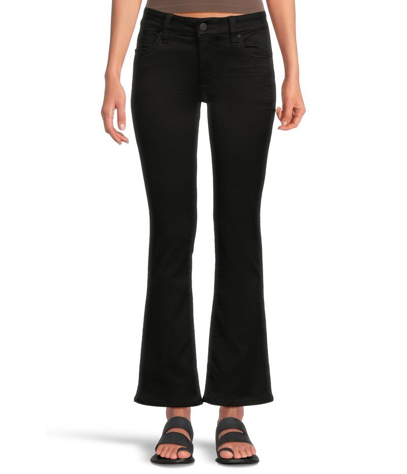 カットフロムザクロス レディース ボトムス デニムパンツ ブーツカット プチ ブーツ KUT from the Kloth Petite Natalie Bootcut Black ブラック