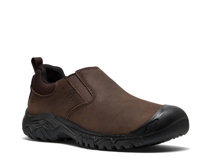 キーン メンズ シューズ スリッポン・ローファー Keen Targhee IV SlipOn Mens BrownBlack ブラック