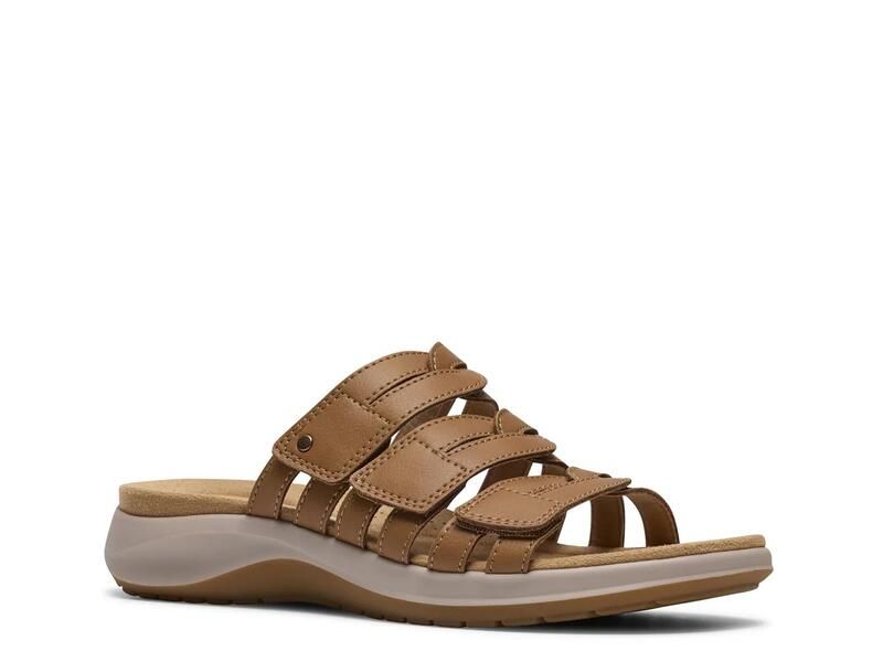 クラークス レディース シューズ サンダル ClarksMaelynn Abby Sandal Tan タン