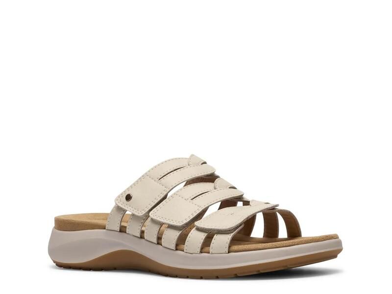 クラークス レディース シューズ サンダル ClarksMaelynn Abby Sandal Cream クリーム
