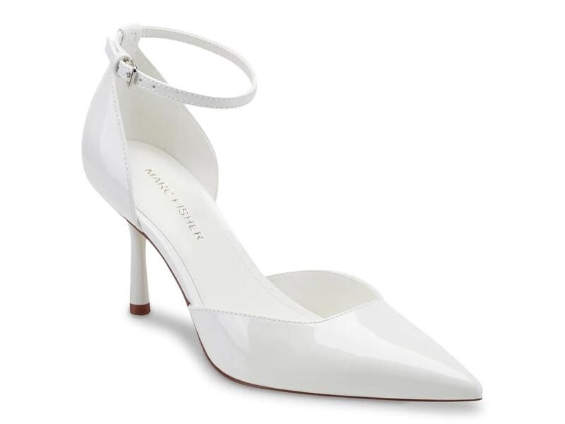 マークフィッシャー レディース シューズ パンプス Marc FisherRvker Pump White Patent Synthetic ホワイト