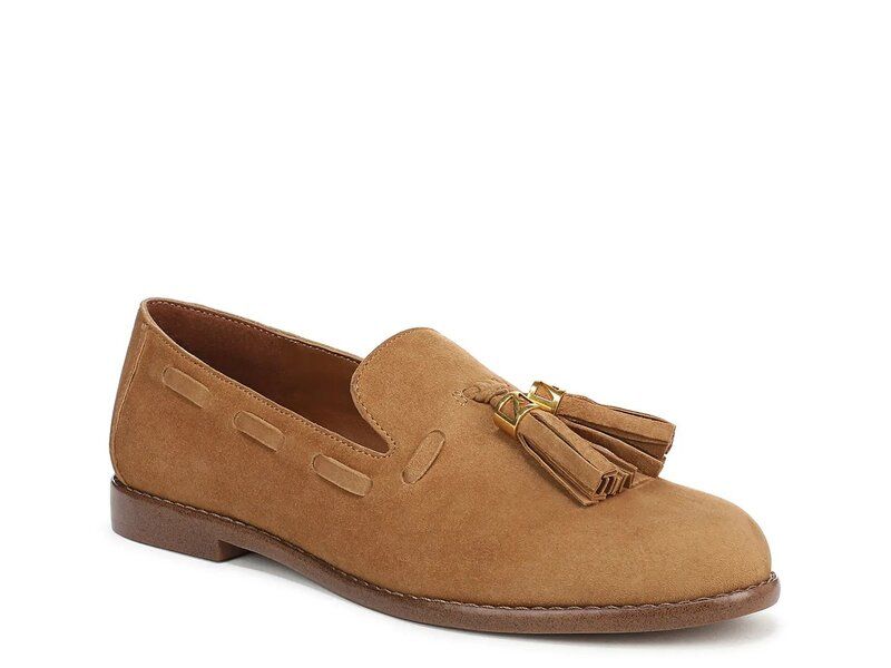 フランコサルト レディース シューズ スリッポン・ローファー Franco Sarto Hartlie Loafer Tan Suede タン