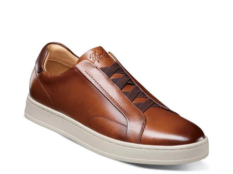 フローシャイム メンズ シューズ スリッポン・ローファー スニーカー Florsheim Monopoli SlipOn Sneaker Cognac