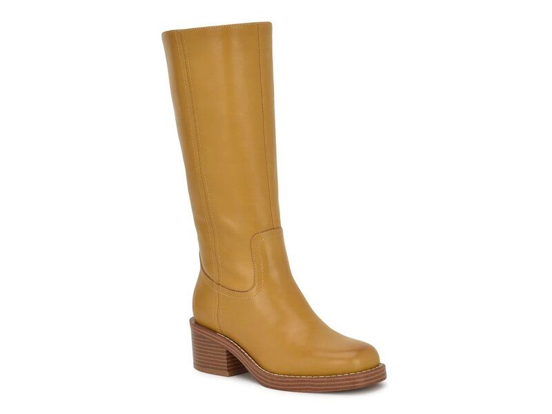 ナインウェスト レディース シューズ ブーツ・レインブーツ Nine West Broklyn Boot Beige Leather ベージュ