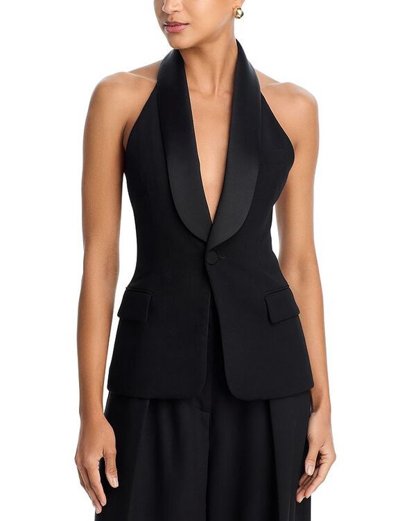 エーエルシー レディース アウター ベスト ALC Payton Vest Black ブラック
