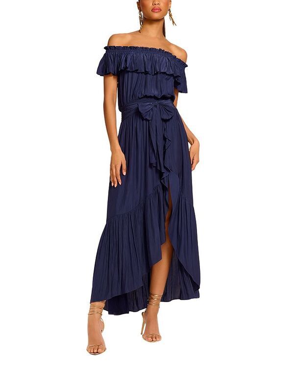 レイミー ブルック レディース トップス ワンピース Ramy Brook Gloria Dress Spring Navy ネイビー