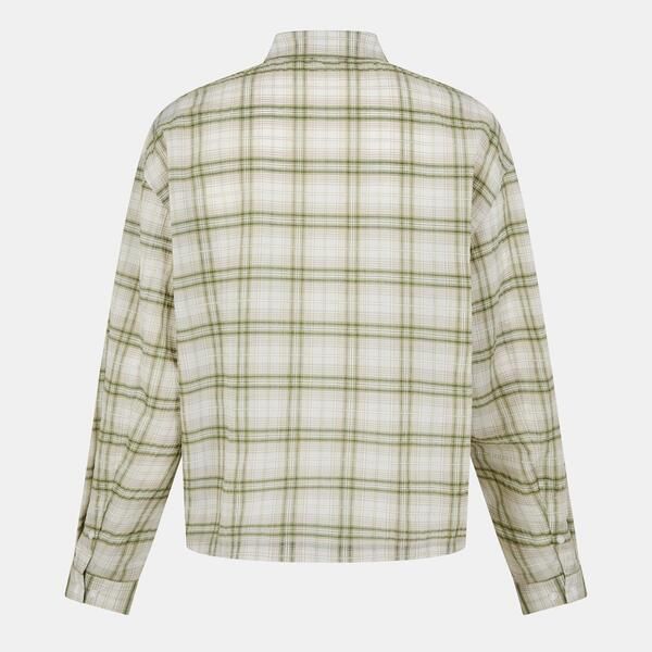 リプレゼント メンズ トップス シャツ シアー Represent Mens Rep Sheer Flan Shirt Sheer Fabric Green グリーン