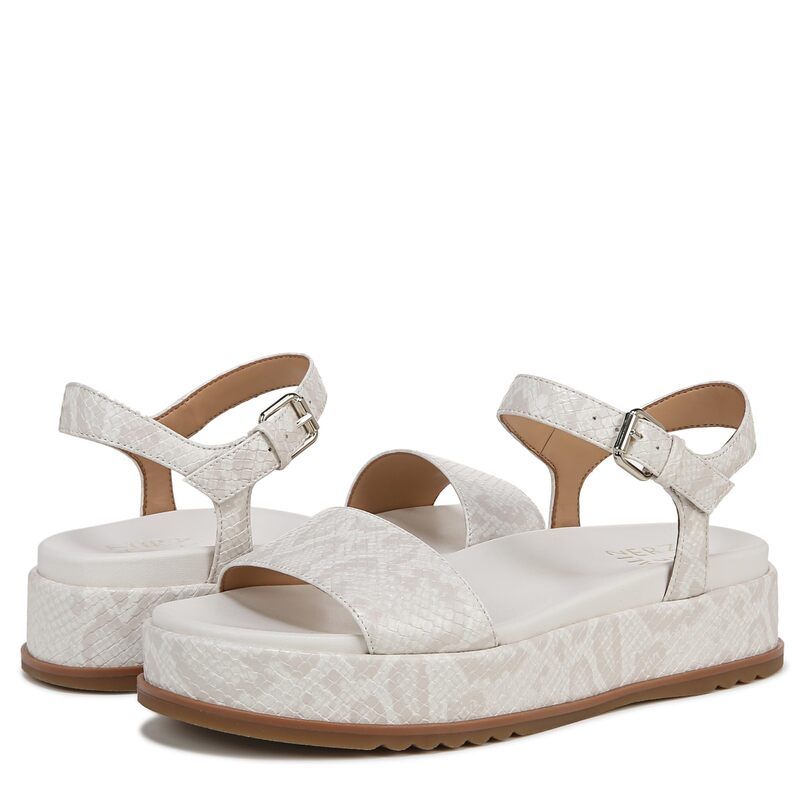 ナチュライザー レディース シューズ ブーツ・レインブーツ Naturalizer Zane Beige Snake Pattern Faux Leather ベージュ