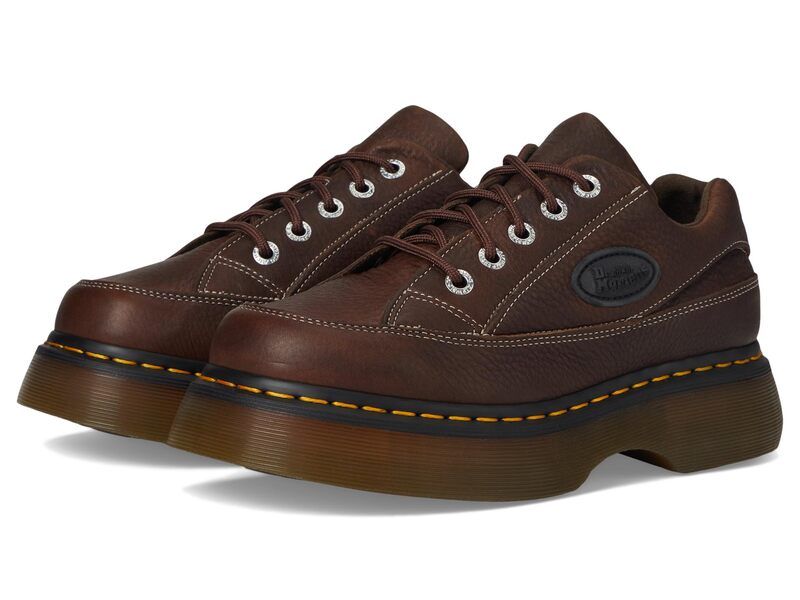 ドクターマーチン レディース シューズ オックスフォード Dr Martens Buzz 5i Dark Brown ブラウン