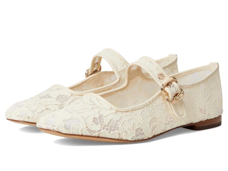 サムエデルマン レディース シューズ サンダル メッシュ Sam Edelman Michaela Mesh Ivory アイボリー