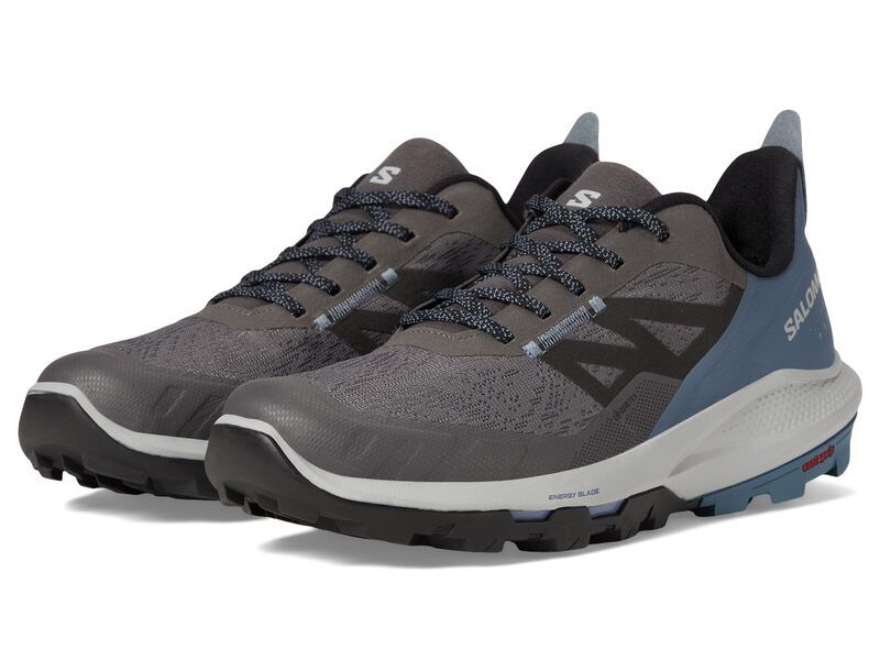 サロモン メンズ シューズ スニーカー Salomon Outpulse GTX MagnetBering SeaBlack ブラック