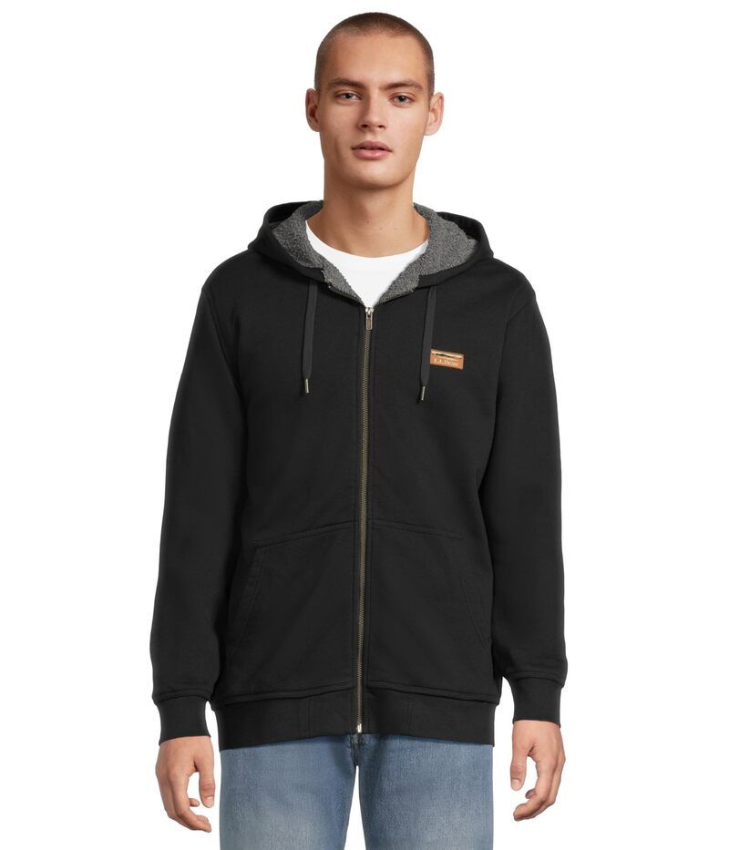 エルエルビーン メンズ アウター パーカー・スウェットール シャツ フリース LLBean Katahdin Iron WorksAR Hooded Sweatshirt Fleecelined Ta