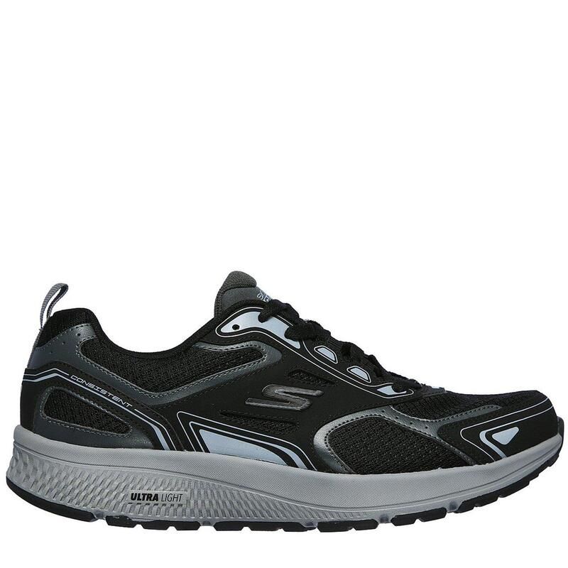 スケッチャーズ メンズ シューズ スニーカー Skechers Consistent Runners Mens BlackGrey ブラック