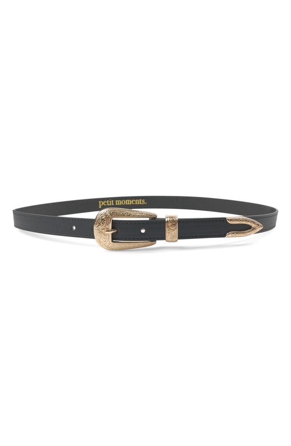 プティ モーメンツ レディース アクセサリー ベルト Petit Moments Phoenix Belt Black Gold ブラック