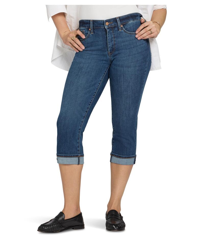 エヌワイディージェイ レディース ボトムス デニムパンツ プチ ジーンズ NYDJ Petite Crop Cuff Jeansunset Villa
