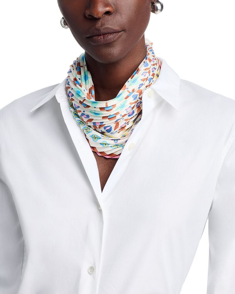 エコー レディース アクセサリー マフラー・ストール・スカーフ プリーツ Echo Clover Pleatediamond Scarf Multi マルチカラー