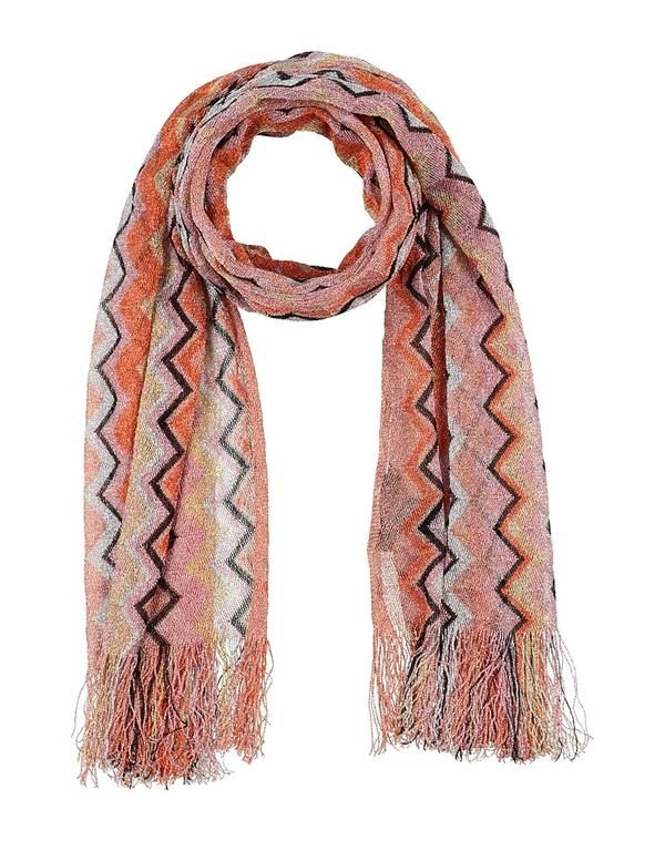 ミッソーニ レディース アクセサリー マフラー・ストール・スカーフ MISSONI マフラー＆スカーフ Copper