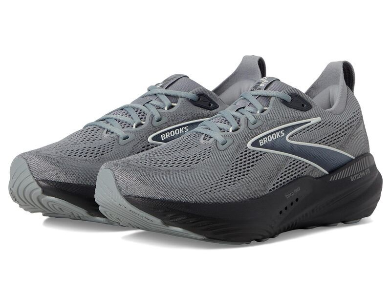 ブルックス メンズ シューズ スニーカー Brooks Glycerin GTS 22 Primer GrayEbonyBluewash グレー