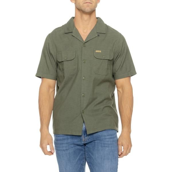 トポ・デザイン メンズ トップス シャツ コットン Topo Designs Daytripper Shirt Organicotton Short Sleeve Beetle