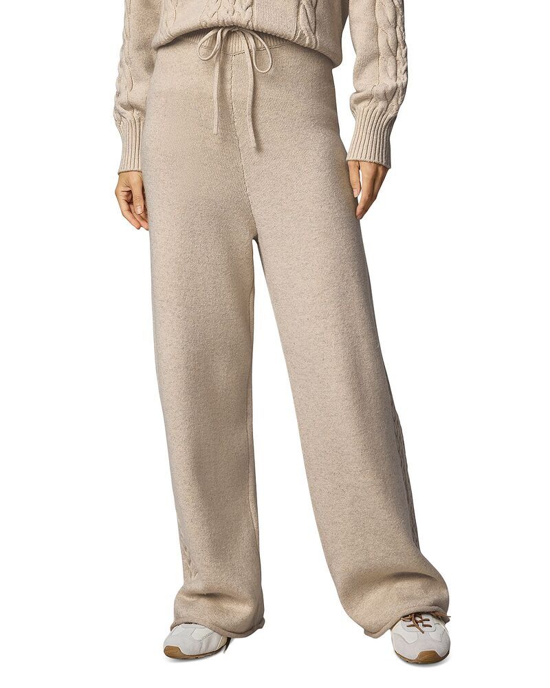 スプレンディット レディース アウター ニット・セーター パンツ Splendid Jet Set Sweater Pants Cappucino