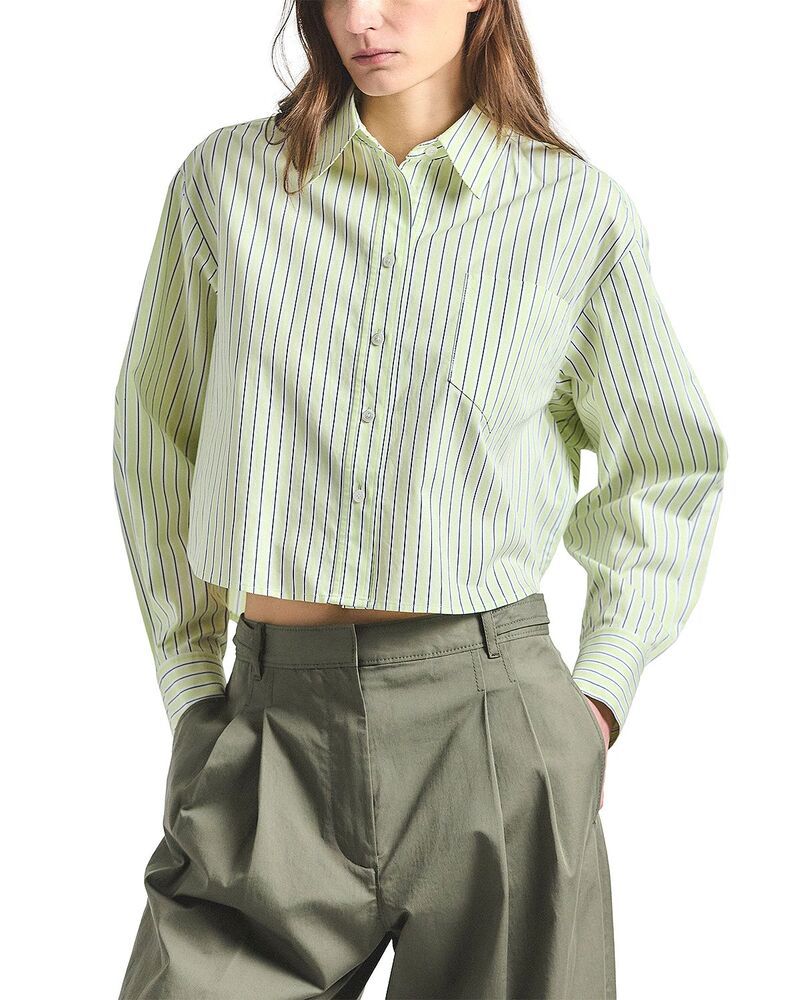 デレクラムテンクロスバイ レディース トップス シャツ Derek Lam 10 Crosby Evelina Shirt Shadow Lim