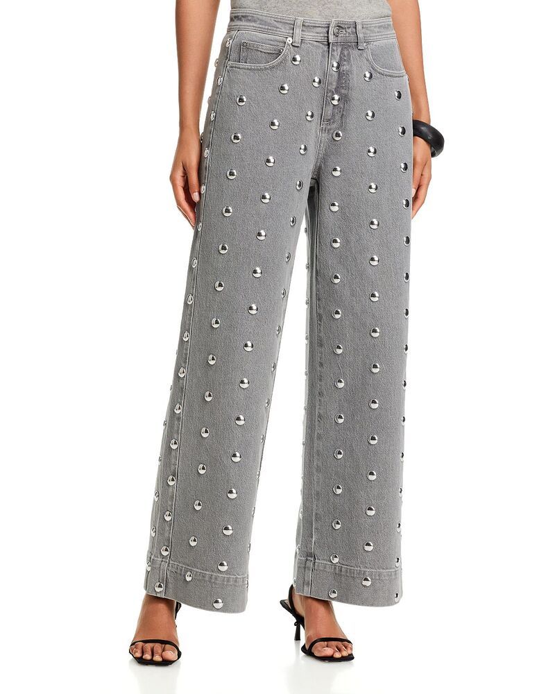 サンク セプト レディース ボトムス デニムパンツ アンクル ジーンズ Cinq Sept Betsy Studden Ankle Jeans in LuneSilver シルバー