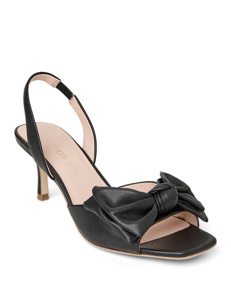 ジャックロジャース レディース シューズ サンダル Jack Rogers Womens Eloise Bow Slingback Sandals Black ブラック