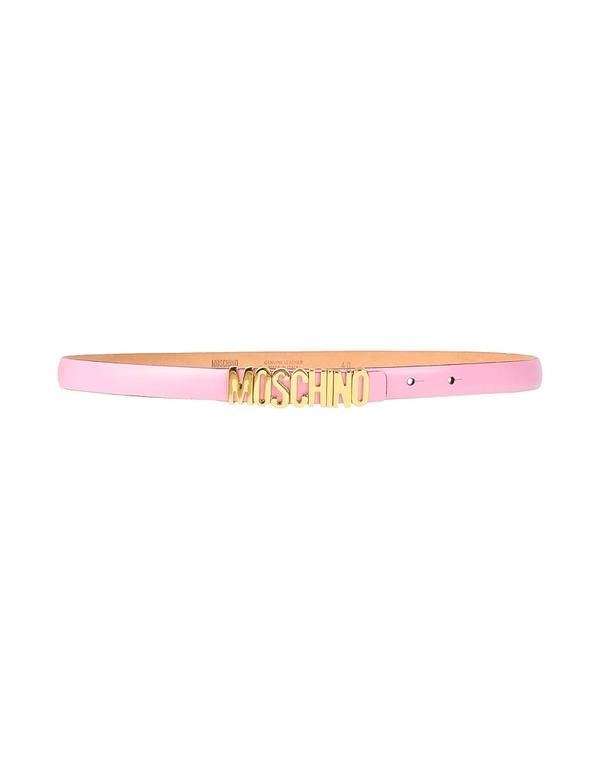 モスキーノ レディース アクセサリー ベルト MOSCHINO Pink ピンク