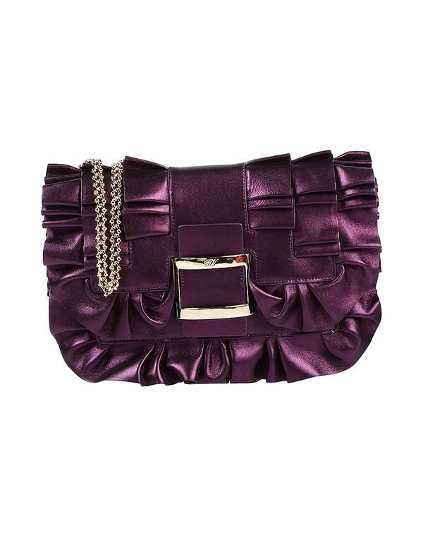 ロジェ・ヴィヴィエ レディース バッグ ROGER VIVIER Dark Purple パープル