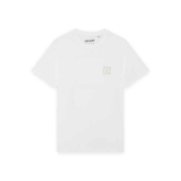ライルアンドスコット メンズ トップス Tシャツ グラフィック Lyle and Scott Lyle Scott Mens Back Graphic Tshirt White ホワイト