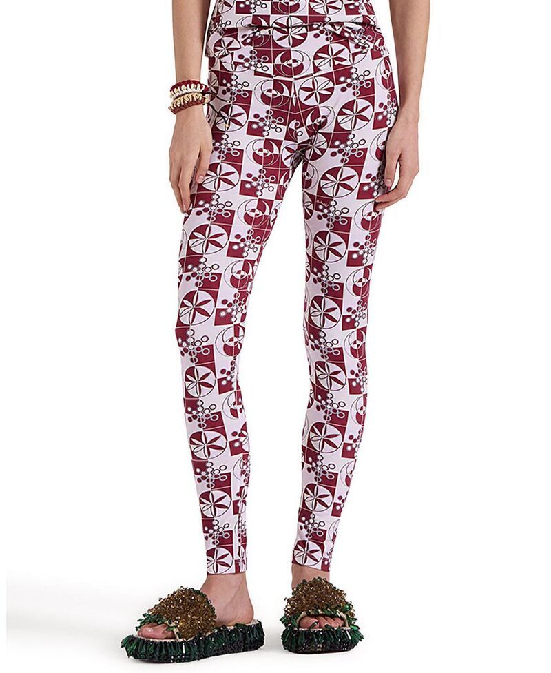ラ・ダブル・ジェイ レディース ボトムス レギンス La DoubleJ Magica Leggings Eclipse Bordeaux