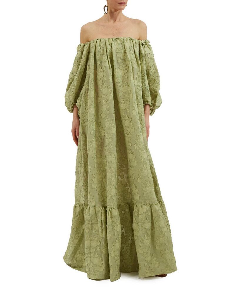 ラ・ダブル・ジェイ レディース トップス ワンピース La DoubleJ StaDaDio Dress Begonia Pistacchio