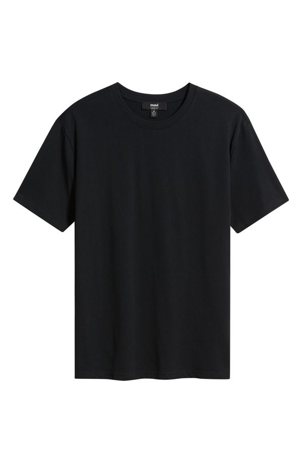 マーヴィ ジーンズ メンズ トップス Tシャツ リラックスフィット コットン Mavi Jeans Relaxed Fit Cotton TShirt Black ブラック