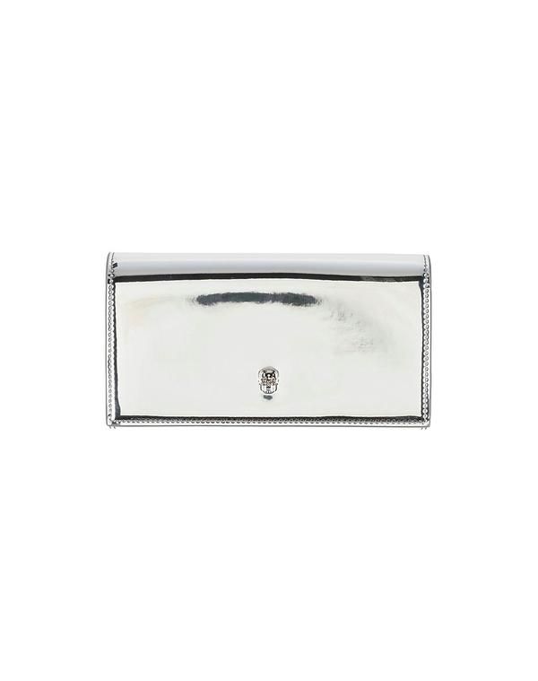 マックイーン レディース アクセサリー 財布 MCQUEEN Silver シルバー