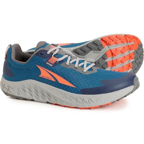 アルトラ メンズ シューズ スニーカー Altra Outroad 3 Trail Running Shoes For Men BlueOrange ブルー