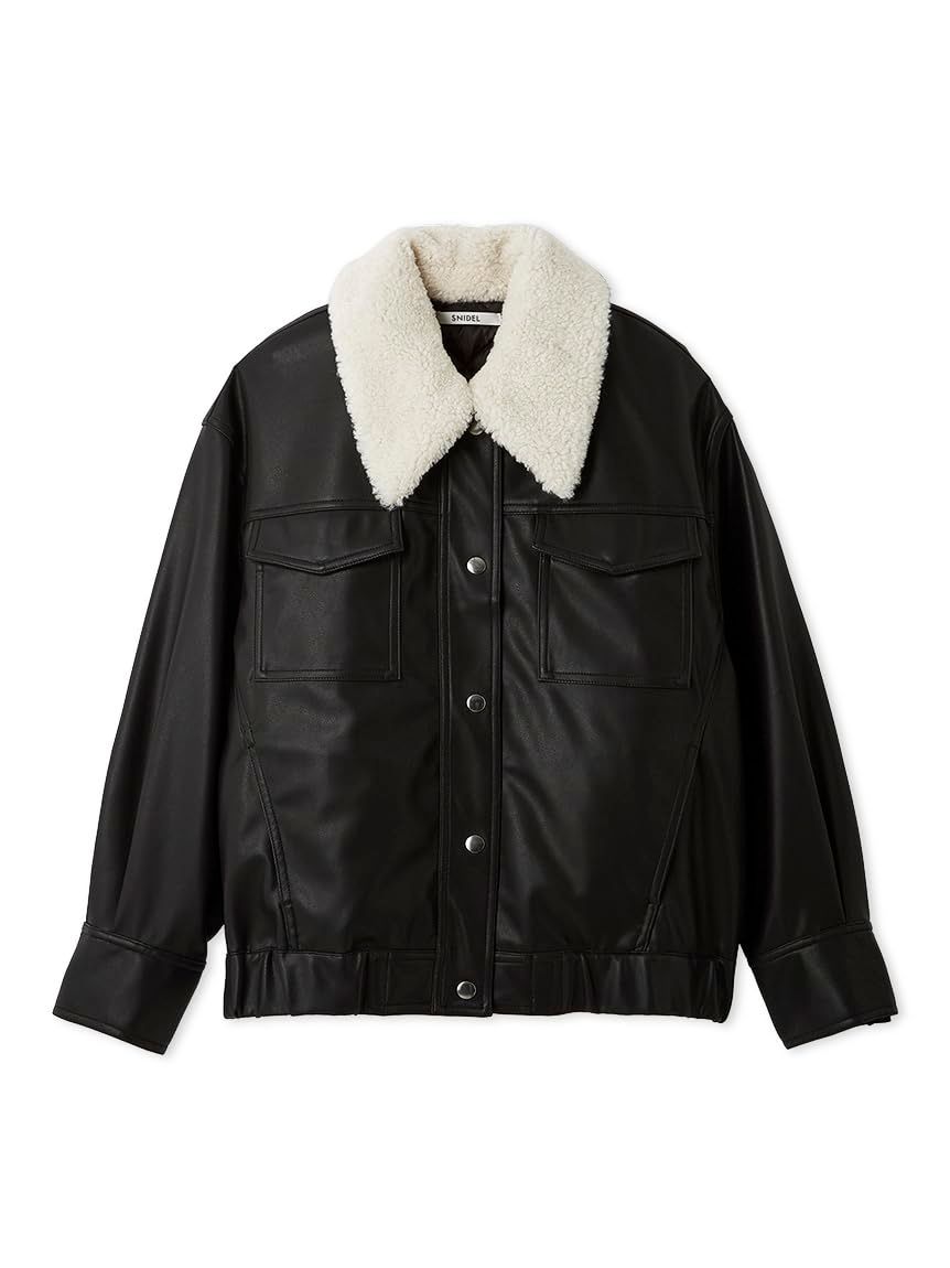 新品 [スナイデル] ライナーブルゾン SWFJ261004 レディース BLK Free Size