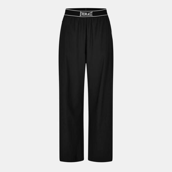 エバーラスト レディース ボトムス カジュアルパンツ トラックパンツ Everlast Woven Track Pant Womens Black ブラック