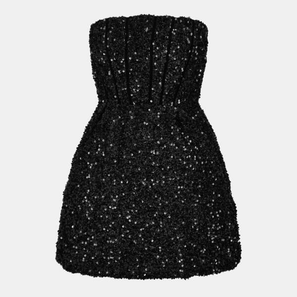 ジャーロ レディース トップス ワンピース Jarlo Womens Layla Corset Dress Black ブラック