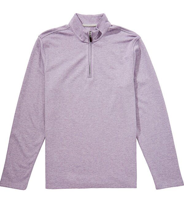ミズンメイン メンズ アウター ニット・セーター MizzenMain KPI QuarterZipullover Purple Dusk Heather ヘザー