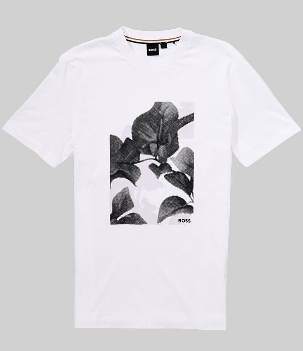 ヒューゴボス メンズ トップス シャツ Hugo Boss CThompson Short Sleeve TShirt White ホワイト