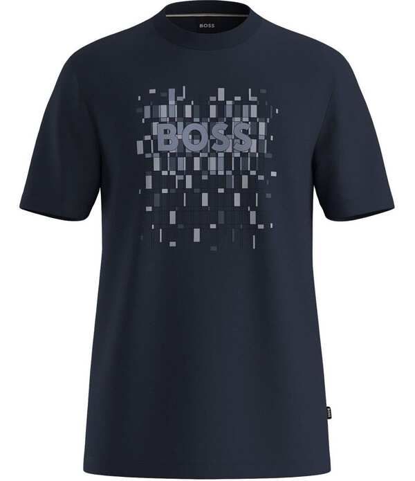 ヒューゴボス メンズ トップス シャツ Hugo Boss CThompson 250 Short Sleeve TShirt Dark Blue ブルー